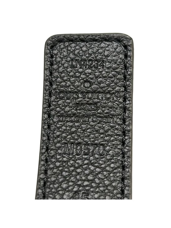 Louis Vuitton Belt 85 34 Initial 25 mm LV Logo Buckle Reversible main image 5